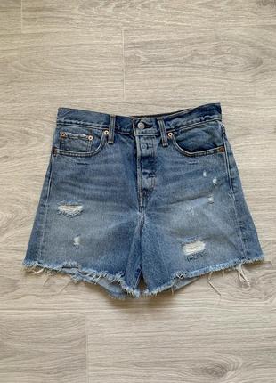 Женские шорты джинсовые шорты levi’s л размер