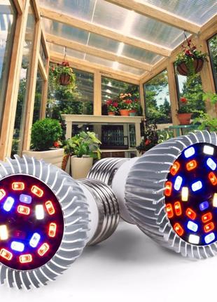 Фито-лампа, LED светодиодная полного спектра, для выращивания ...