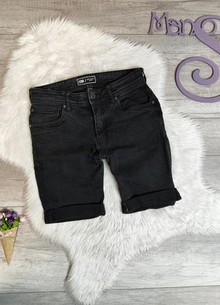 Чоловічі шорти джинсові fsbn чорні розмір 44 s