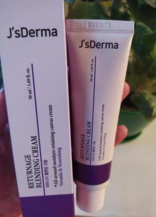 Регенерирующий крем для чувствительной кожи лица jsderma retur...