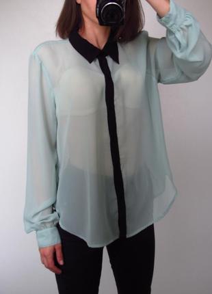 Блуза бирюзовый цвет