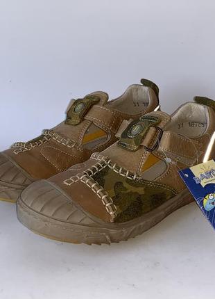 Кроссовки bartek кожаные 31 (19,5 см) сандалии туфли новые!
