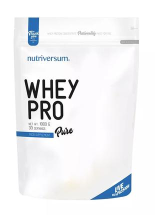 Протеин Nutriversum Whey Pro, 1 кг Грецкий орех