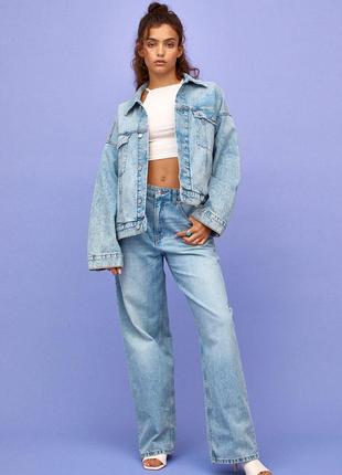 Высокие мешковатые джинсы 90-х