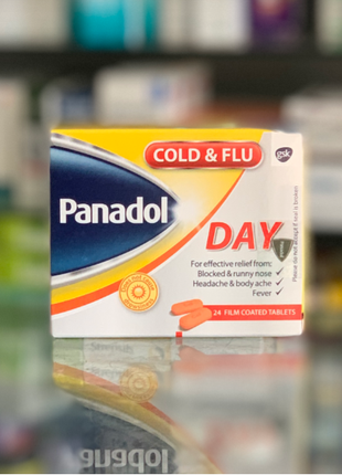 Panadol DAY cold and flu Панадол застуда грип 24таб Єгипет