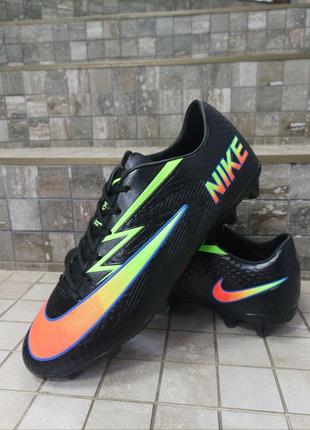 Бутсы мужские Nike Lightning strike Black