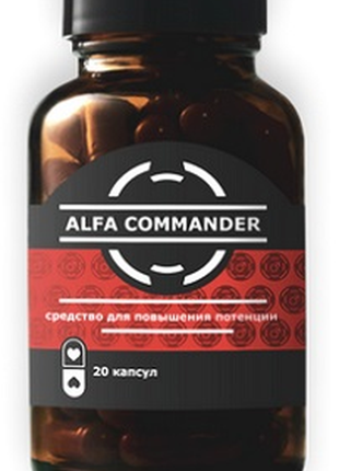 Alfa Commander (Альфа Командер) капсули для потенції !!! Детальні