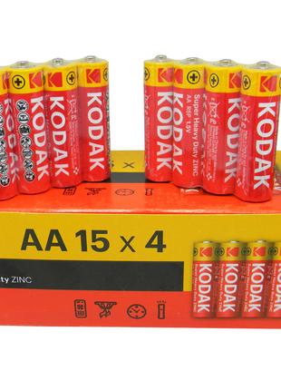 Батарейки AA Kodak Super Heavy Duty AA R6P