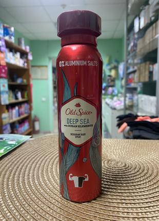 Аерозольний дезодорант Old Spice Deep Sea 150мл
