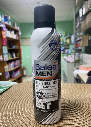 Дезодорант-антиперспірант спрей Невидимий Balea Men Invisible ...