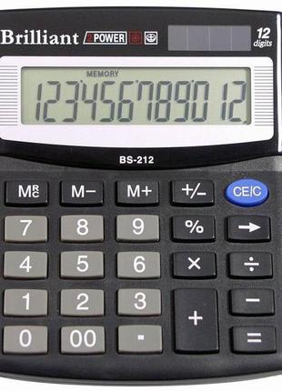 Калькулятор "Brilliant" BS-212, шт