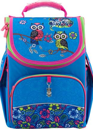 Рюкзак шкільний каркасний "Kite" 501 Pretty owls K18-501S-6