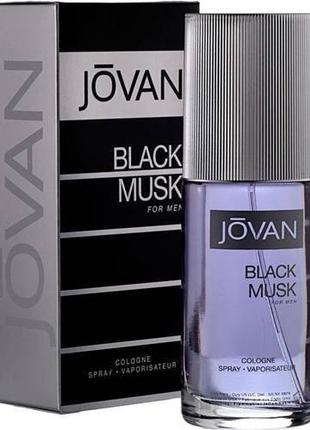 Стійкі одеколон парфуми для чоловіків Jovan Black Musk деревно...