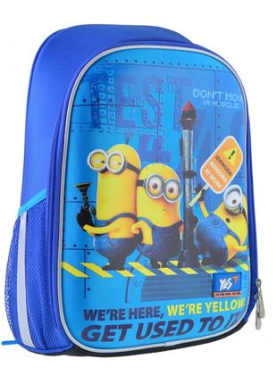 Рюкзак шкільний каркасний "Yes" H-27 557714 "Minions"