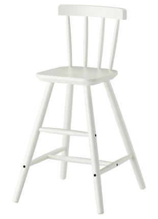 Дитячий стілець, білий Ikea AGAM 902.535.35