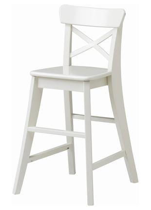 Дитячий стілець, білий Ikea INGOLF 901.464.56