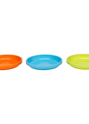 SMASKA Набір дитячих тарілок, 3 шт, різні кольори 001.375.74