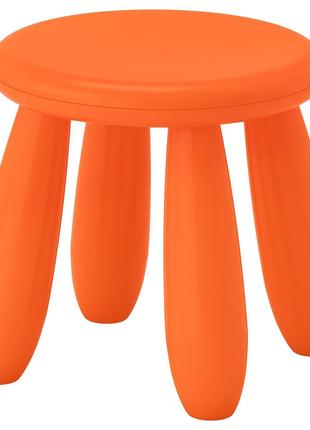 Ikea Mammut Дитячий стілець, помаранчевий 503.653.61
