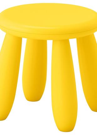 Ikea Mammut Дитячий стілець, жовтий 203.823.24