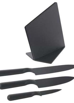 Набір кухонних ножів із підставкою Ikea JÄMFÖRA 103.468.31