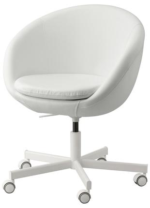Ikea SKRUVSTA Поворотний стілець, білий 504.029.95