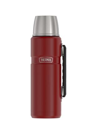 Thermos Style Туристичний термос з ручкою 1.2л, темно-червоний...