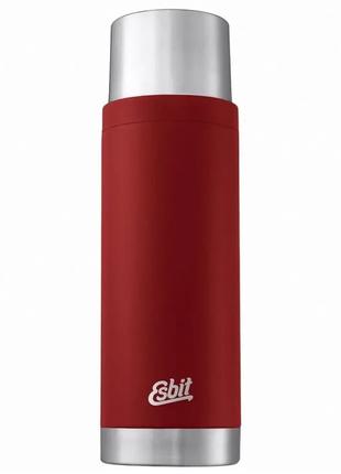 Esbit Sculptor Vacuum Flask Термос 1 літра + 2 чашки, червоний...