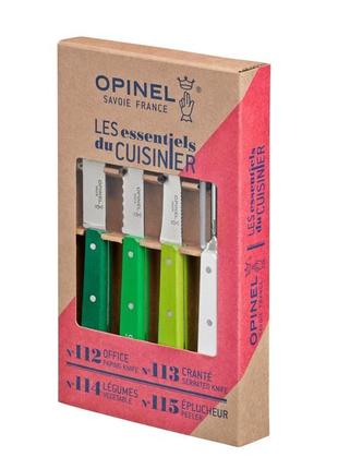 Opinel Essentials Primavera Box Set Набір кухонних ножів 4шт, ...