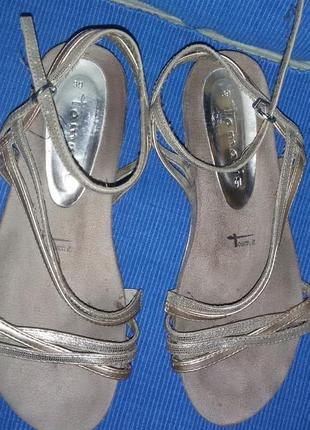 Симпатичные босоножки,сандали tamaris, размер 39 (25,5 см)