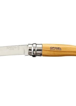 Opinel Slim Olive No08 Філейний ніж 80мм, оливкове дерево 001144