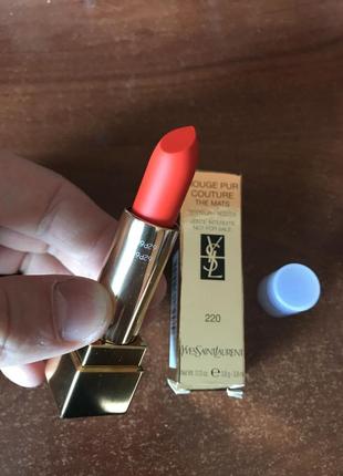Yves saint laurent rouge pur couture помада для губ