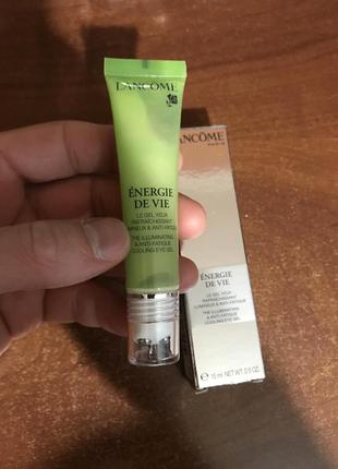 Lancome energie de vie гель для контура глаз 15ml