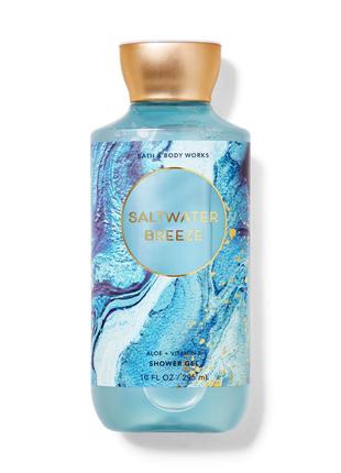 Гель для душа bath and body works saltwater breeze