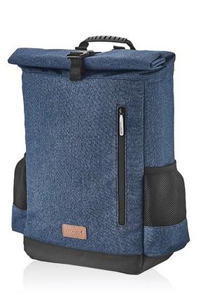 Сумка на багажник, рюкзак IB-SF3 для ноутбука синий (SAI109)