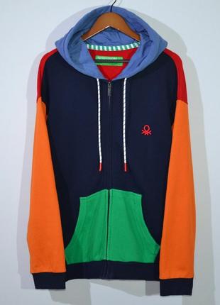 Разноцветное худи united colors of benetton hoodie