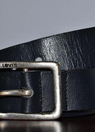 Ремень кожаный levi's leather belt