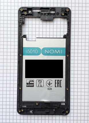 Рамка дисплея Nomi i5010 Evo M для телефона оригинал с разборки