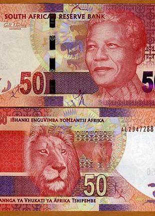 Южная Африка (ЮАР) / South Africa 50 rand (2015) Pick 140b UNC