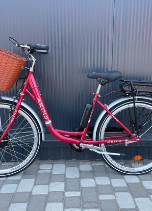 Электровелосипед 26" Cubic-bike с аккумулятором в багажнике "L...