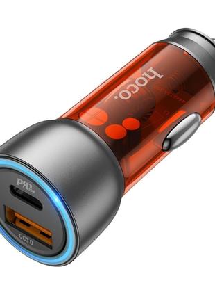 Автомобильное зарядное устройство Hoco NZ8 Sprinter 43W USB-A ...