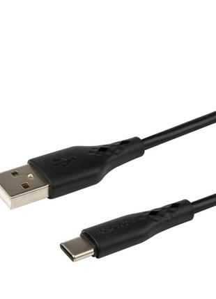 Кабель USB Borofone BX48 USB - Type C 3А 1м Черный