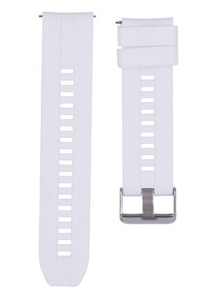 Ремешок удобный силиконовый браслет Samsung Gear S3 22 мм Белый