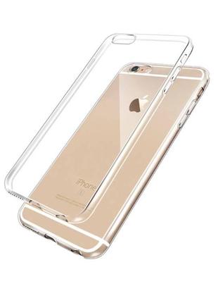 Чехол TPU Clean для Apple iPhone 6 Plus/6s Plus Transparent (P...