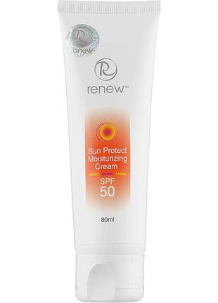 Renew Крем солнцезащитный увлажняющий SPF 50 SUN PROTECT MOIST...