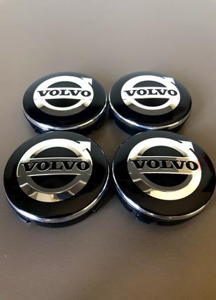 Ковпачки заглушки на литі диски Вольво Volvo 64ммм, 30748052,S...