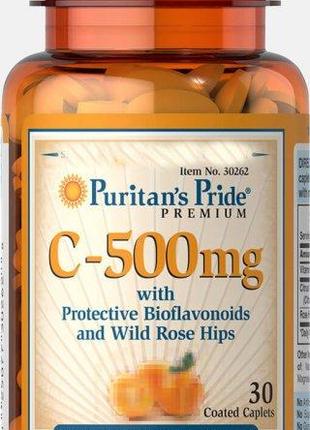 Витамин С Vitamin C-500 mg Protective Bioflavonoids and Wild R...