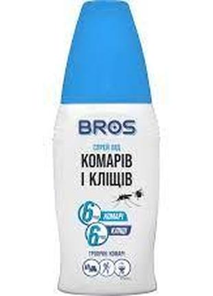 Репелентний засіб Bros Спрей проти комарів і кліщів 50 мл