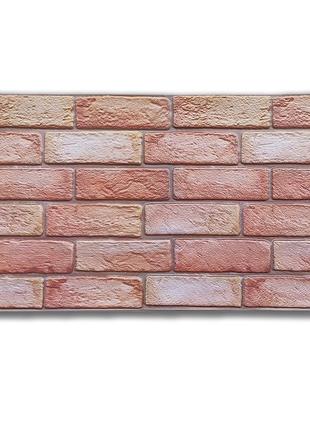 Декоративная ПВХ панель коричнево-розовый кирпич Sticker Wall ...