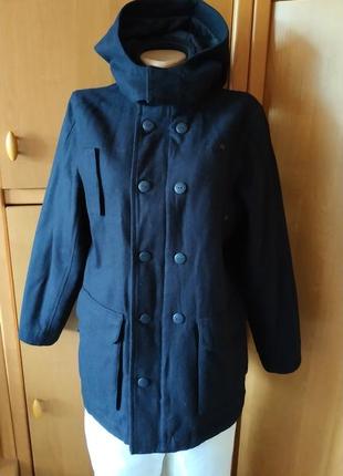 Фирменное шерстяное пальто на мальчика р. 12/152 original bran