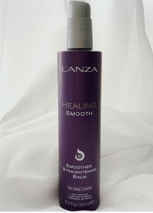 Разглаживающий термозащитный бальзам для волос l`anza healing ...